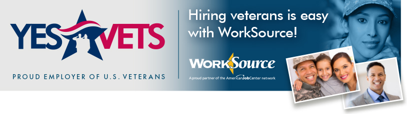 Hiring veterans is easy with WorkSource