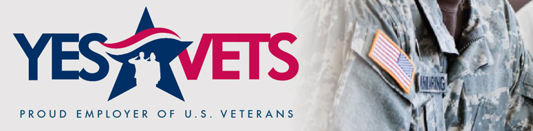Header image with Yes Vets logo, and picture of a soldier in uniform.